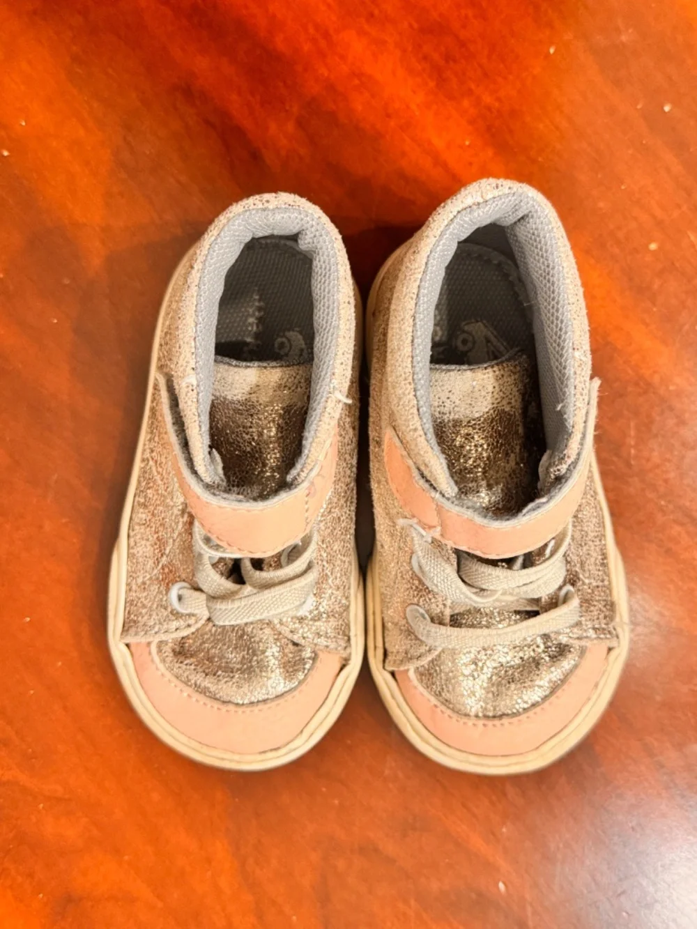 See Kai Run Basics Belmont Toddler Sneakers Size 5 Rose Gold
